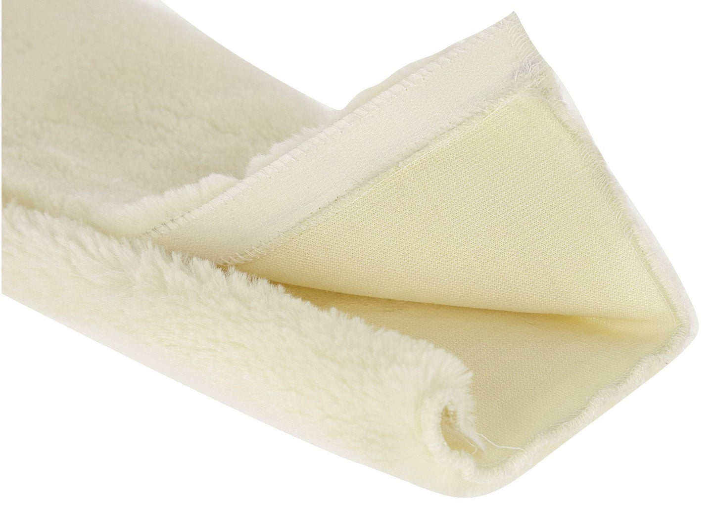 Covalliero tunel na popręg, ze sztucznego futra, biały