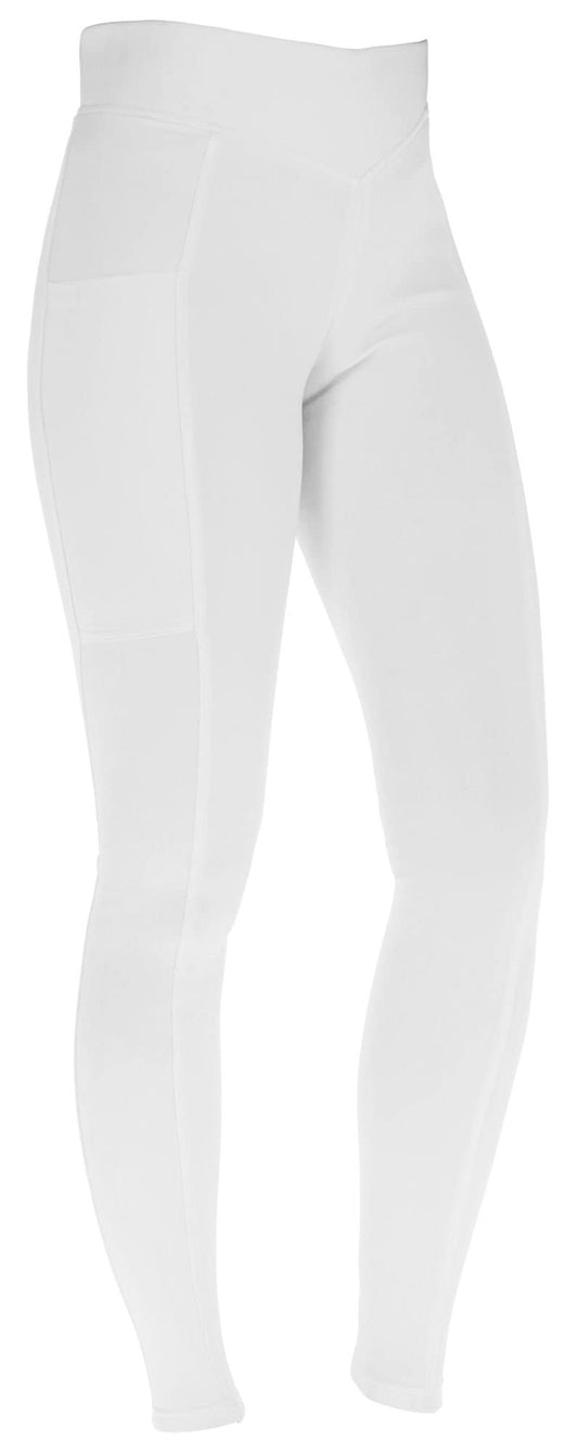 Covalliero legginsy jeździeckie ClassicStar, damskie, biały