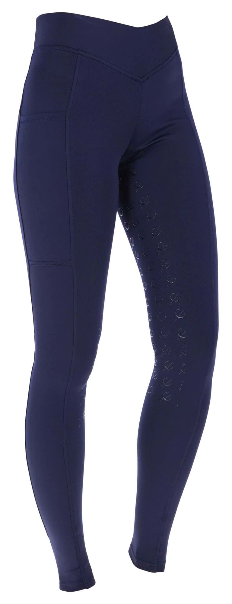 Covalliero legginsy jeździeckie ClassicStar, dziecięce, granatowy