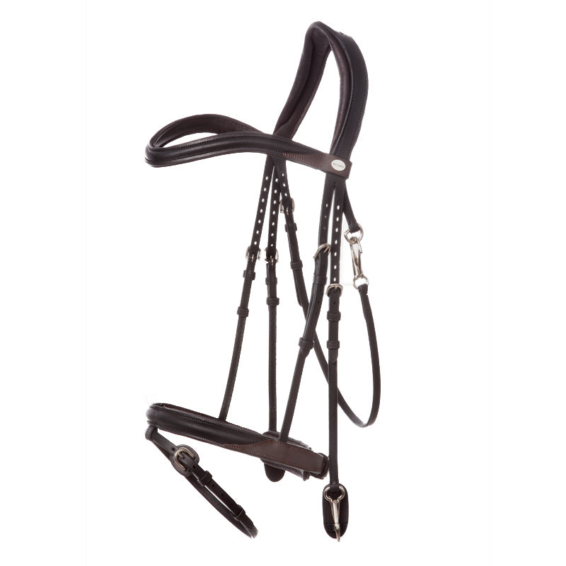 Kavalkade ogłowie z olejowanej skóry "EveryDay", czarne 24h