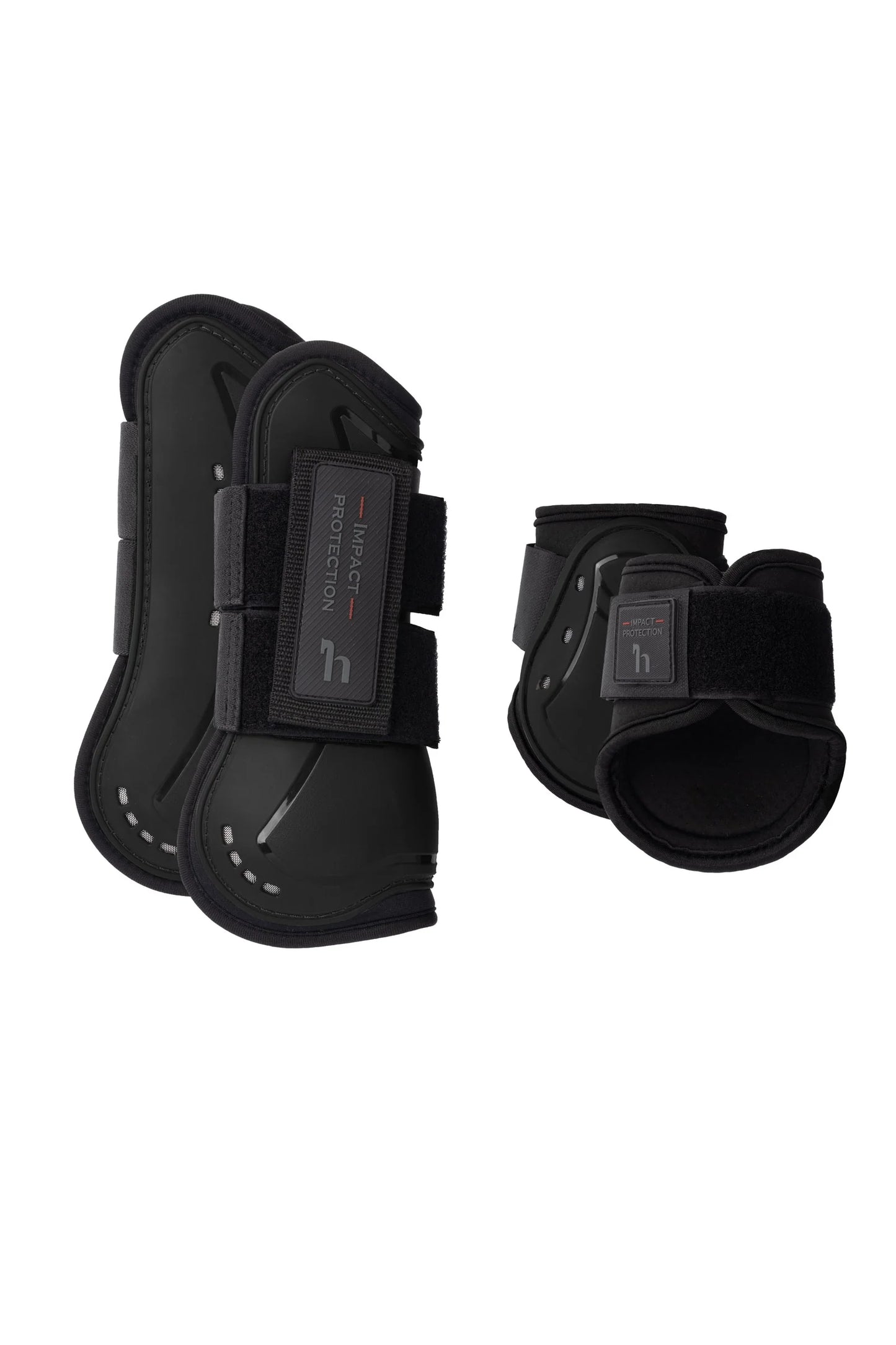 Horze zestaw ochraniaczy Armour Airflow, czarne 24h