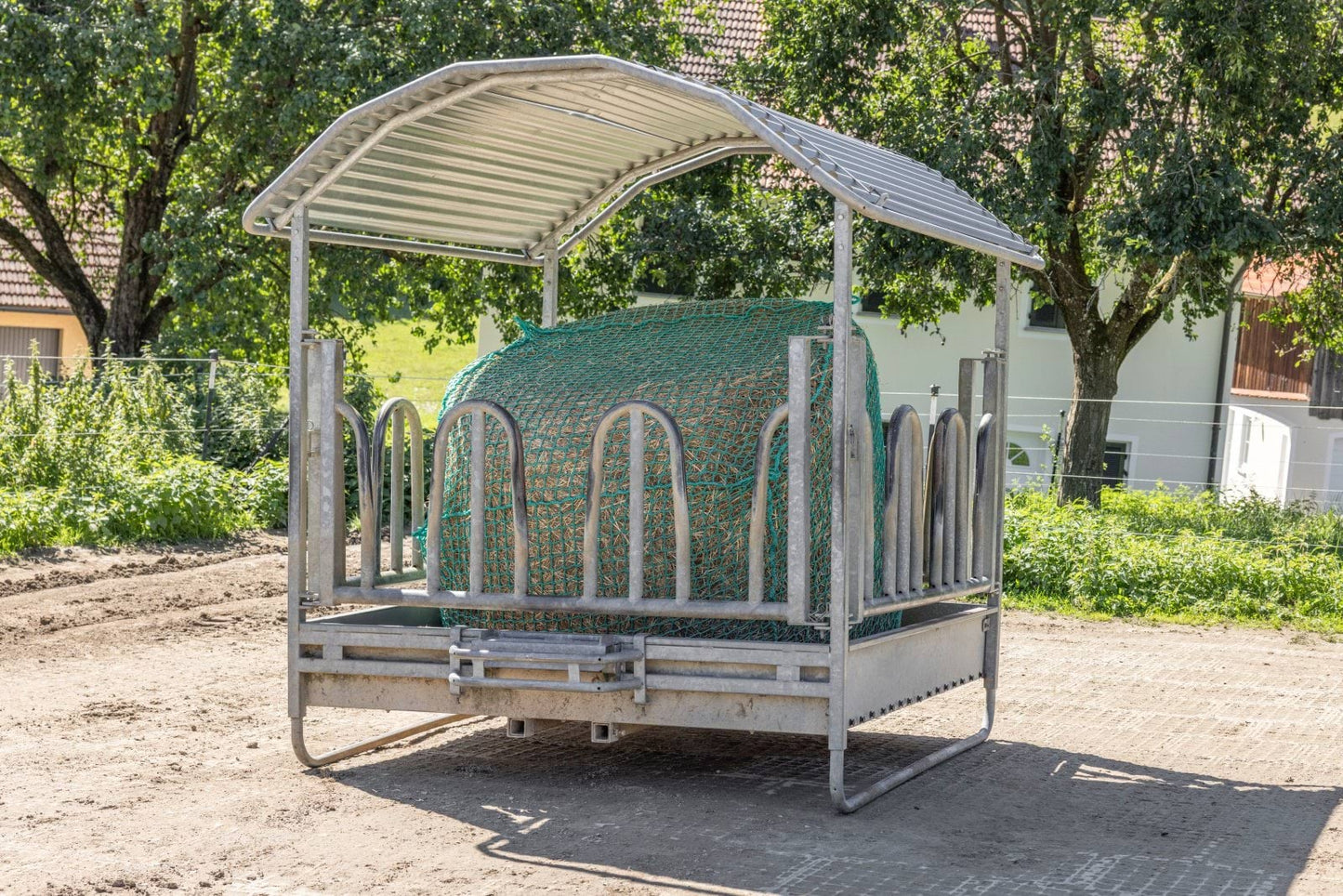 Kerbl siatka na siano do bel, do zawieszania, zielony, 125 x 160 cm, oczko 4,5 cm