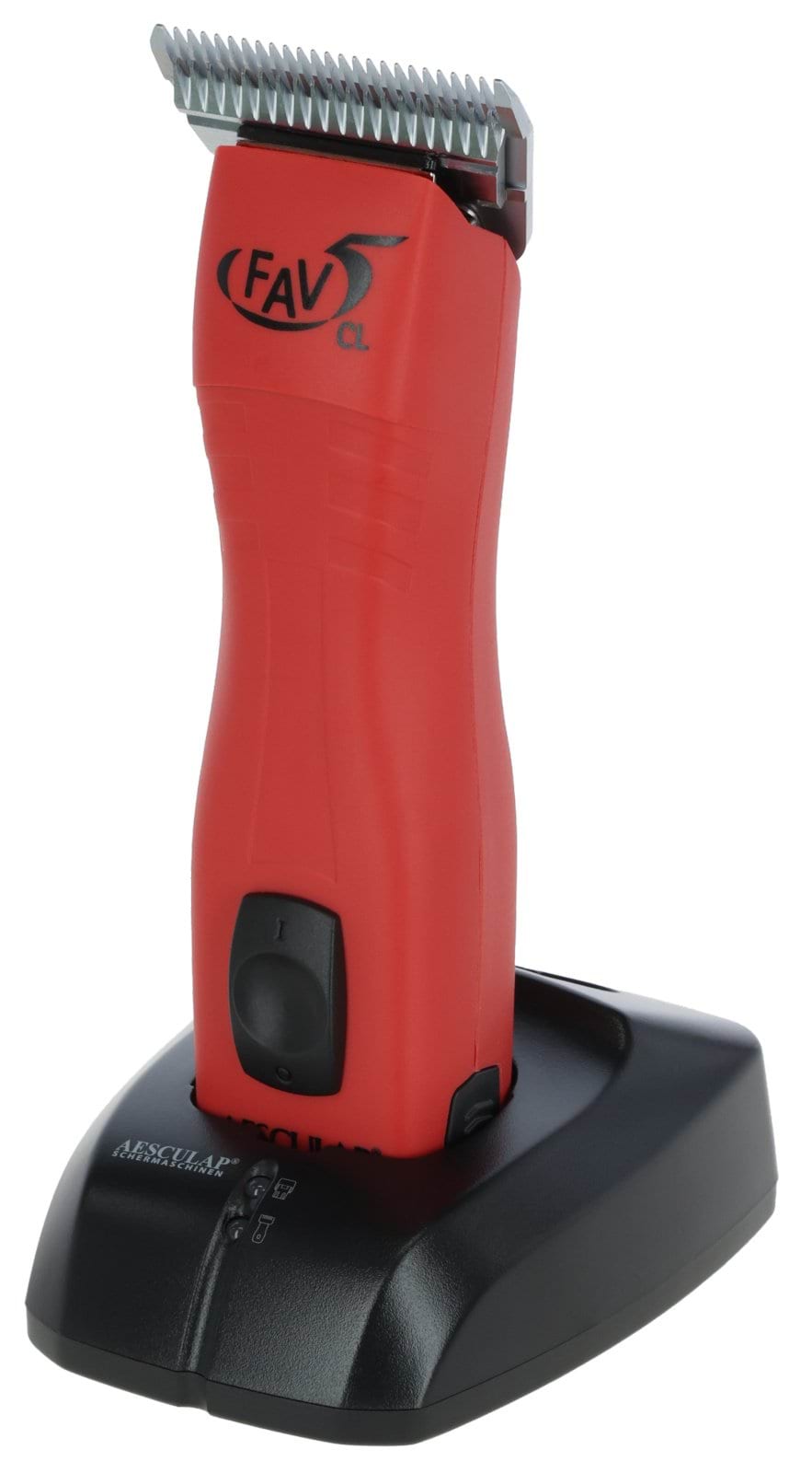 Aesculap maszynka do strzyżenia koni FAV5 CL Horse, 1 akumulator, czerwona