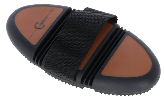 Covalliero zgrzebło Flex 2K, brązowy/czarny, 18,5 cm