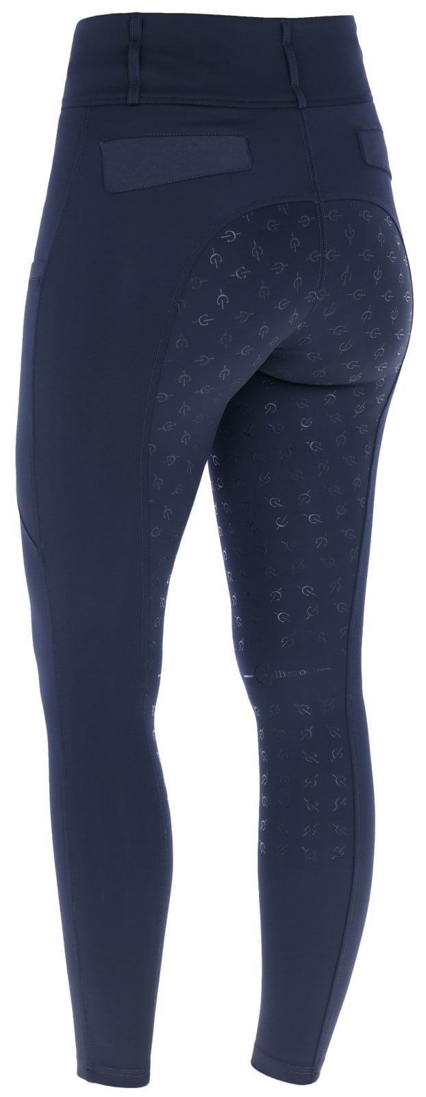 Covalliero legginsy jeździeckie HighWaist, damskie, granatowy