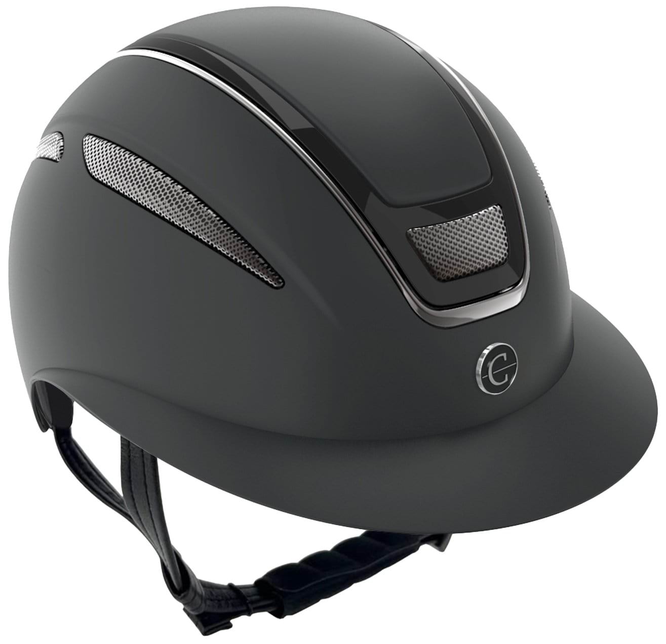 Covalliero kask jeździecki Elite Polo, czarny