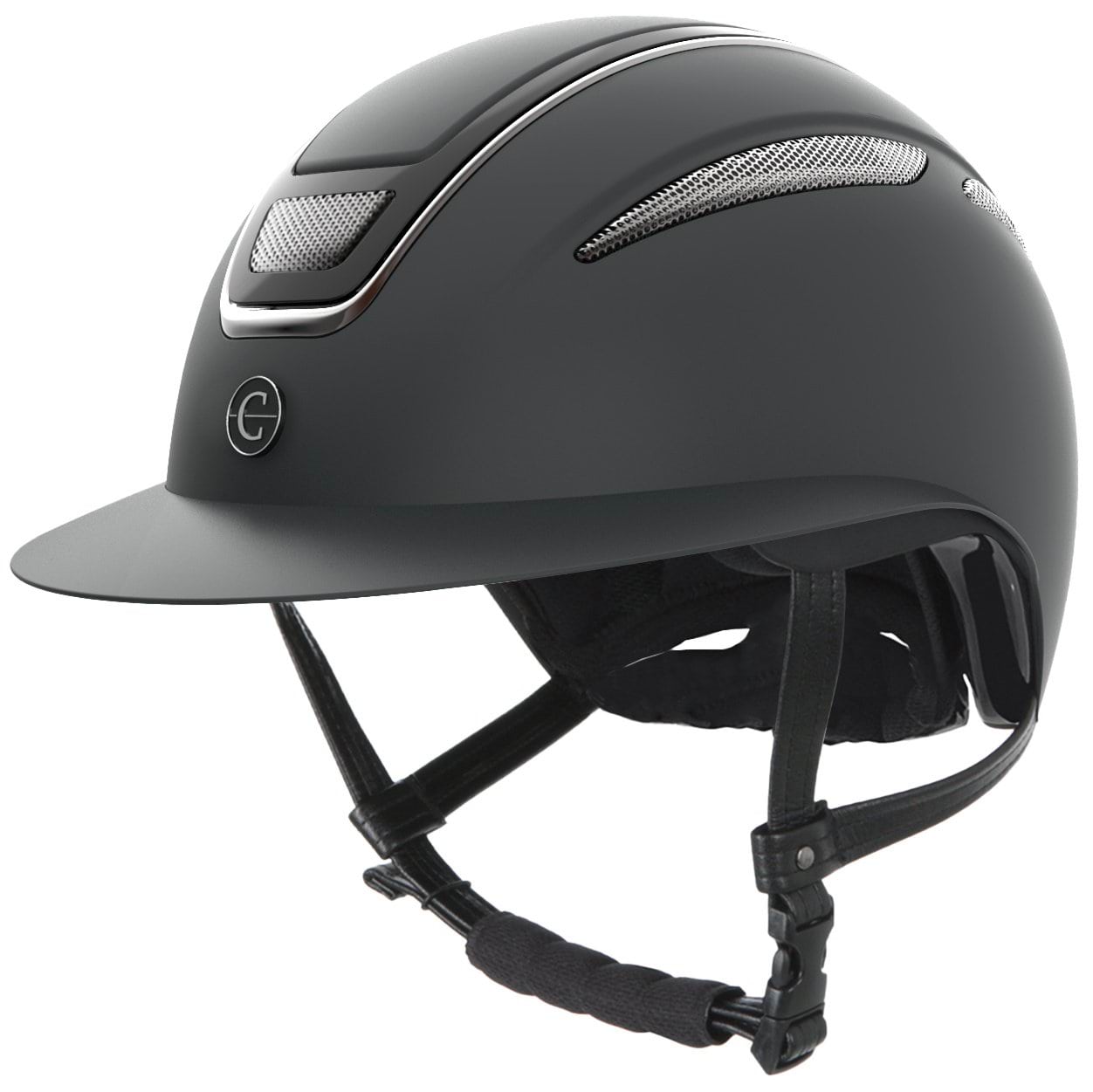 Covalliero kask jeździecki Elite Polo, czarny
