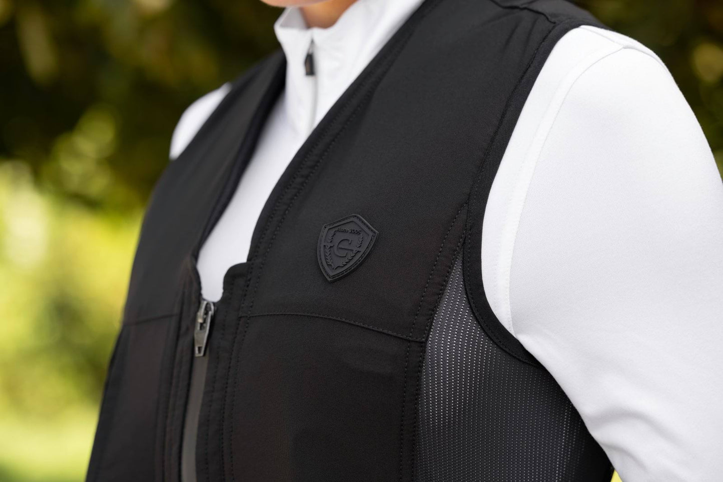 Covalliero kamizelka jeździecka z poduszką powietrzną Manege, w zestawie z nabojem