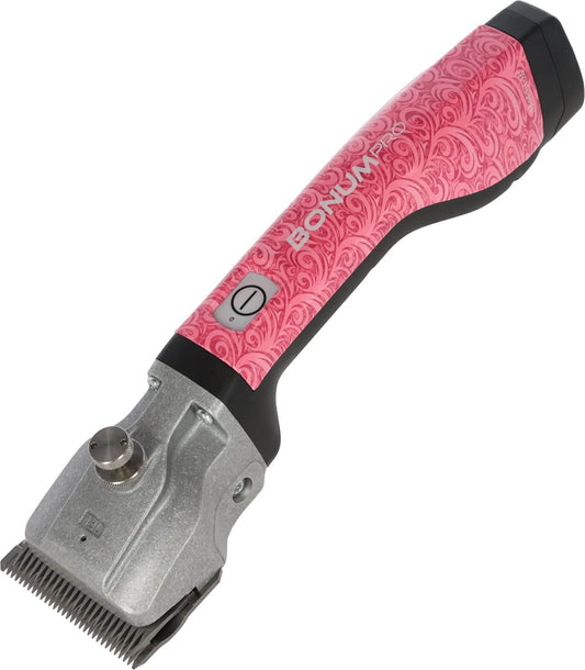 Aesculap maszynka do strzyżenia koni Bonum Pro, 1 akumulator, edycja designerska, różowy