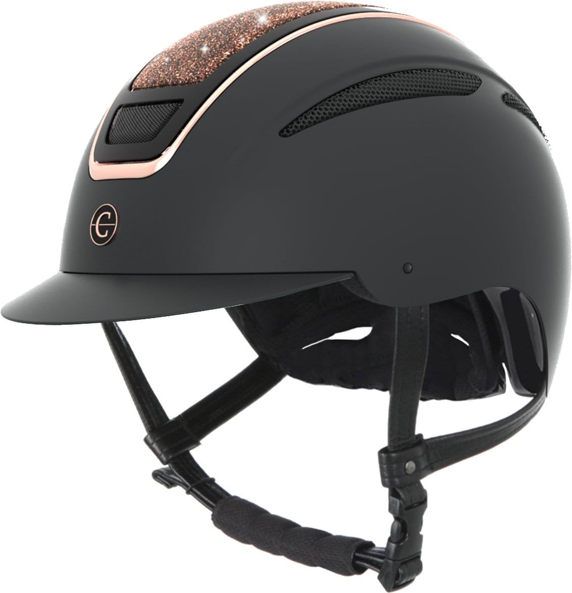 Covalliero kask jeździecki Elite, rosegold
