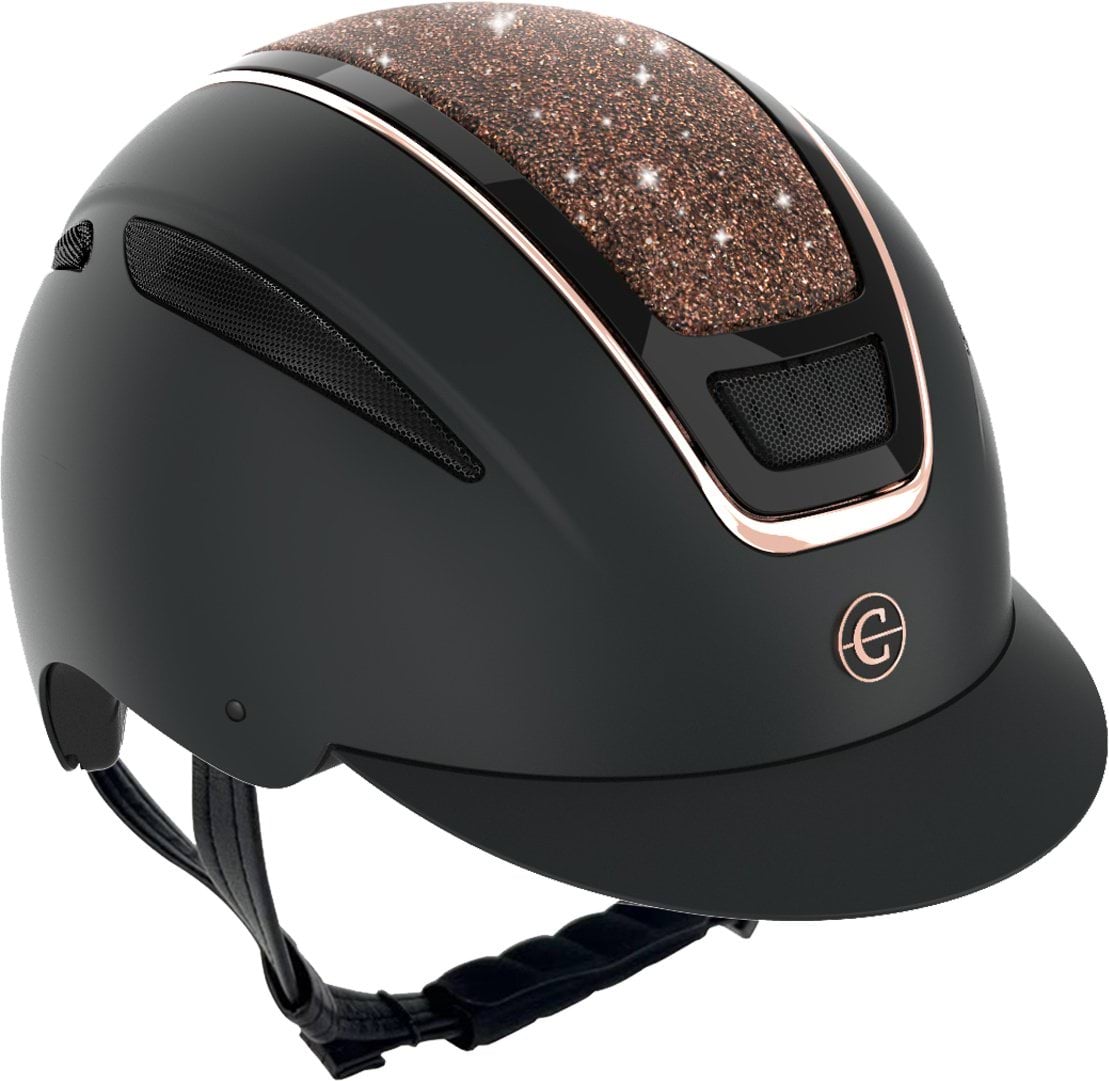 Covalliero kask jeździecki Elite, rosegold