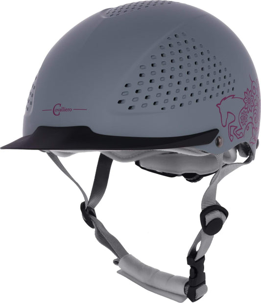 Covalliero kask jeździecki Beauty 2.0, szary