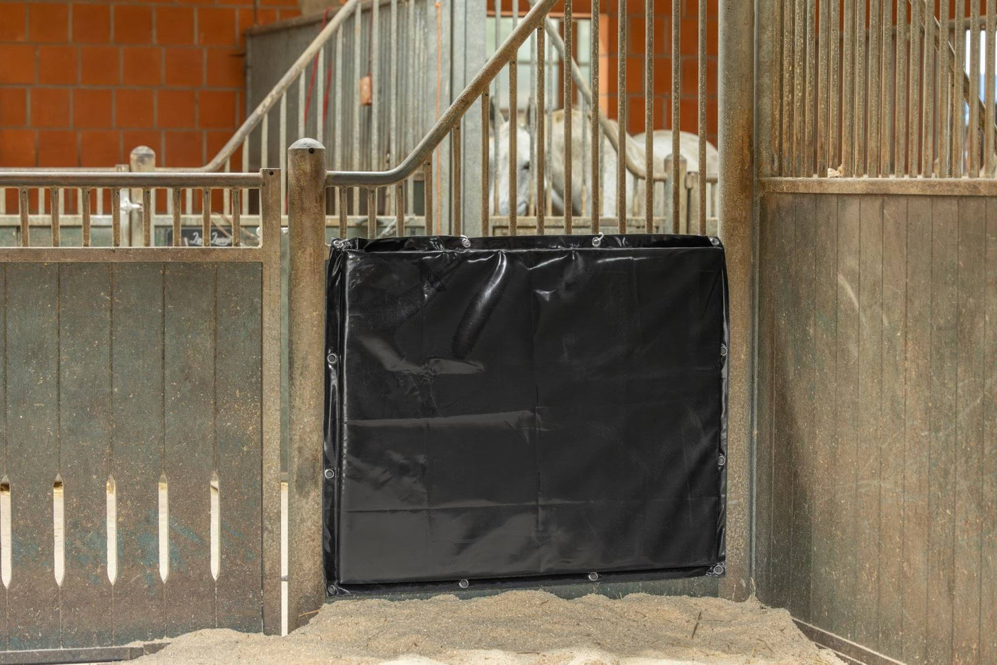 Kerbl mata amortyzująca, czarny, 120 x 100 x 4 cm