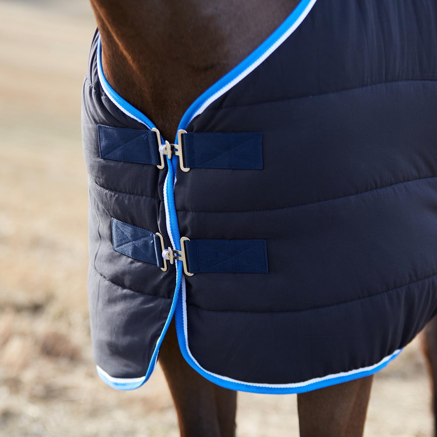 Horze derka stajenna Glasgow 100g, granatowa 24h