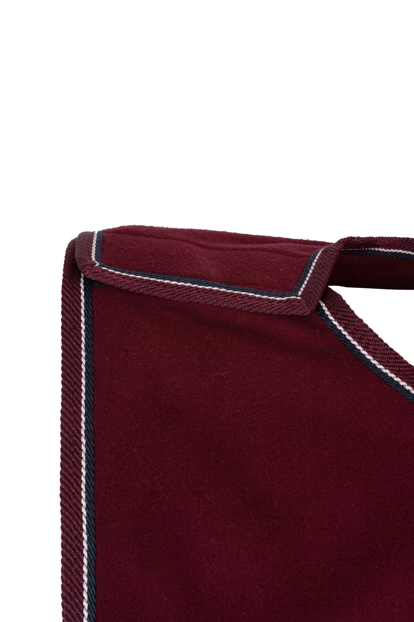 Horze polarowa derka treningowa Kiel, bordowa 24h