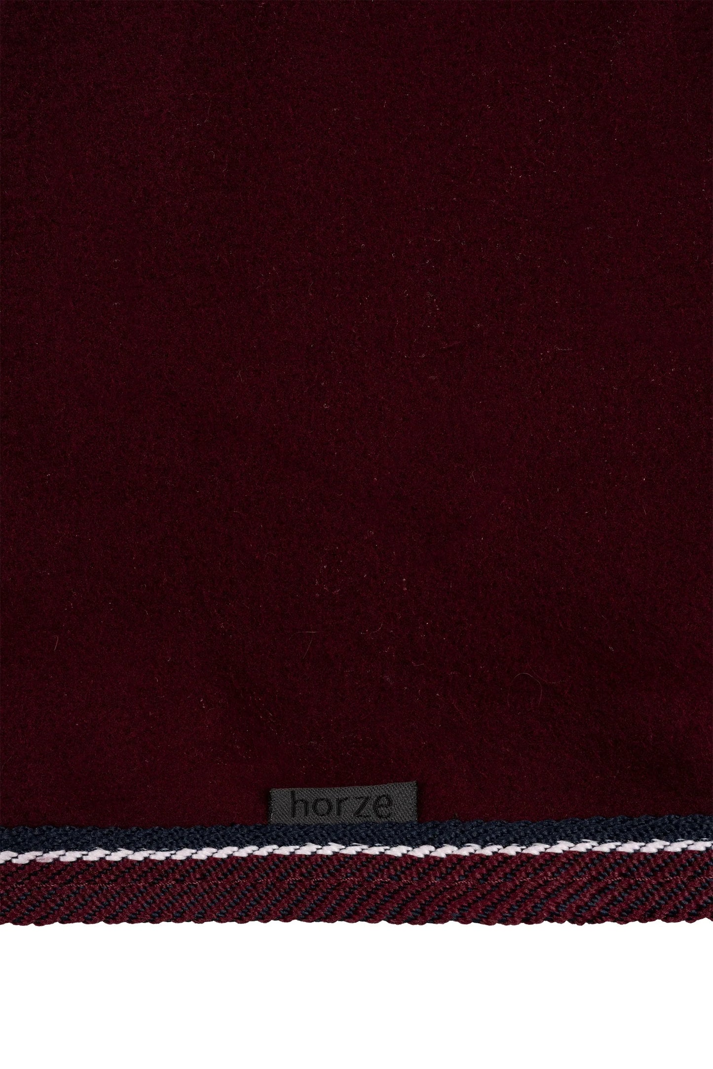 Horze polarowa derka treningowa Kiel, bordowa 24h