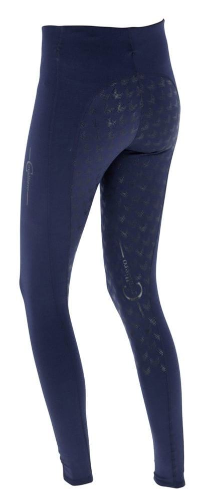 Covalliero legginsy jeździeckie Equona, dziecięce, granatowy