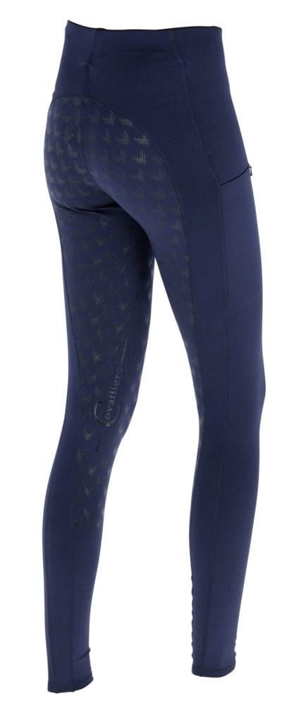 Covalliero legginsy jeździeckie Equona, dziecięce, granatowy