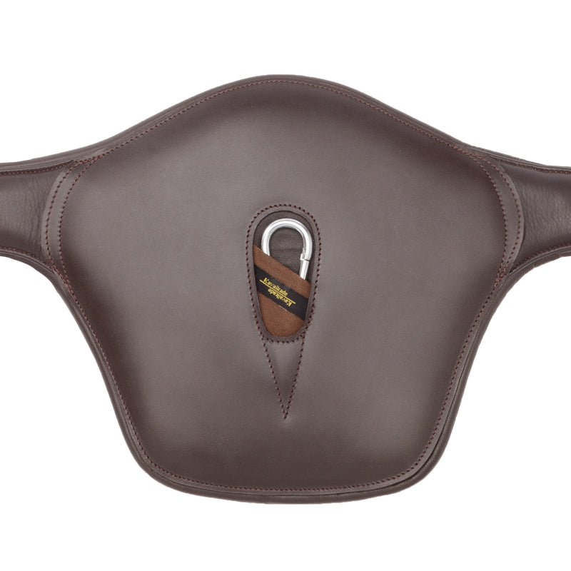 Kavalkade popręg z fartuchem "Soft'n Safe", brązowy 24h