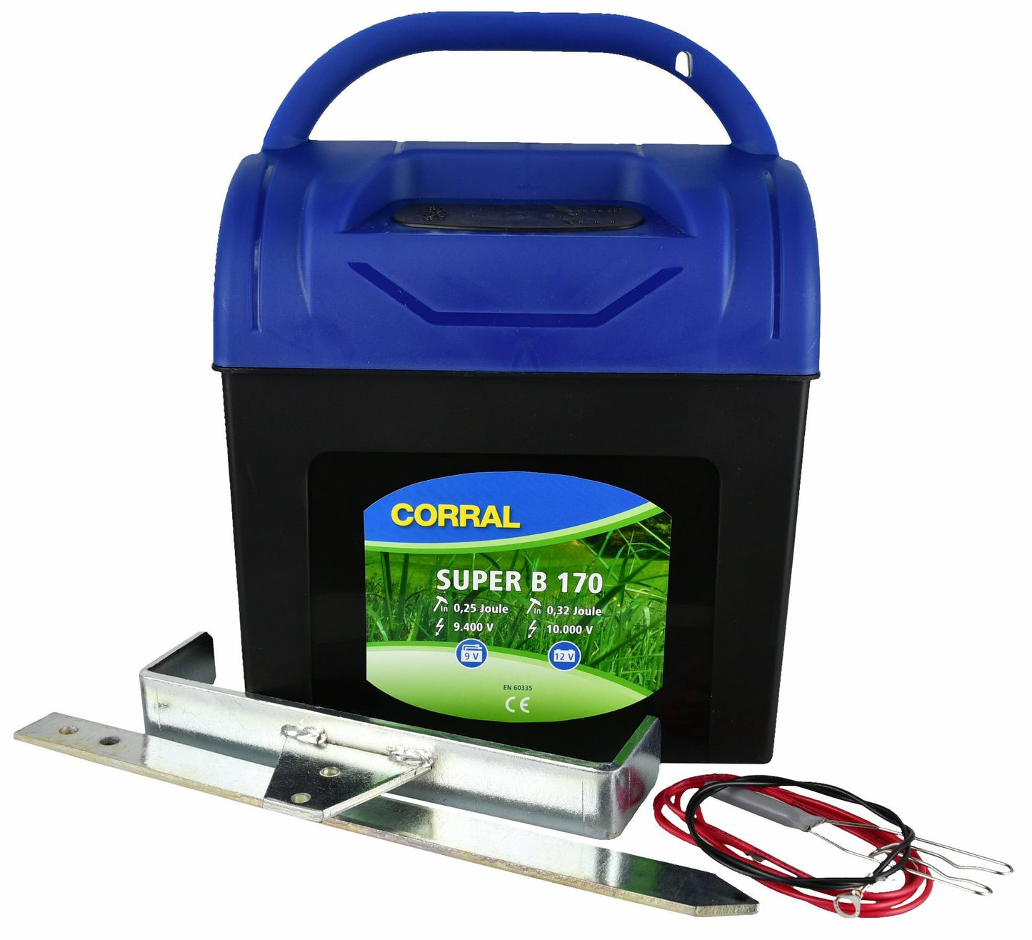 Kerbl elektryzator bateryjny Corral B 170, dla koni, bydła i małych zwierząt, 0,25 J
