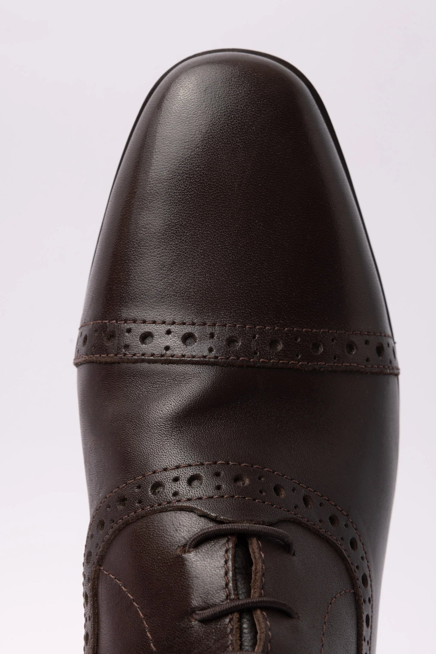 Horze oficerki z naturalnej skóry Winslow, brązowe