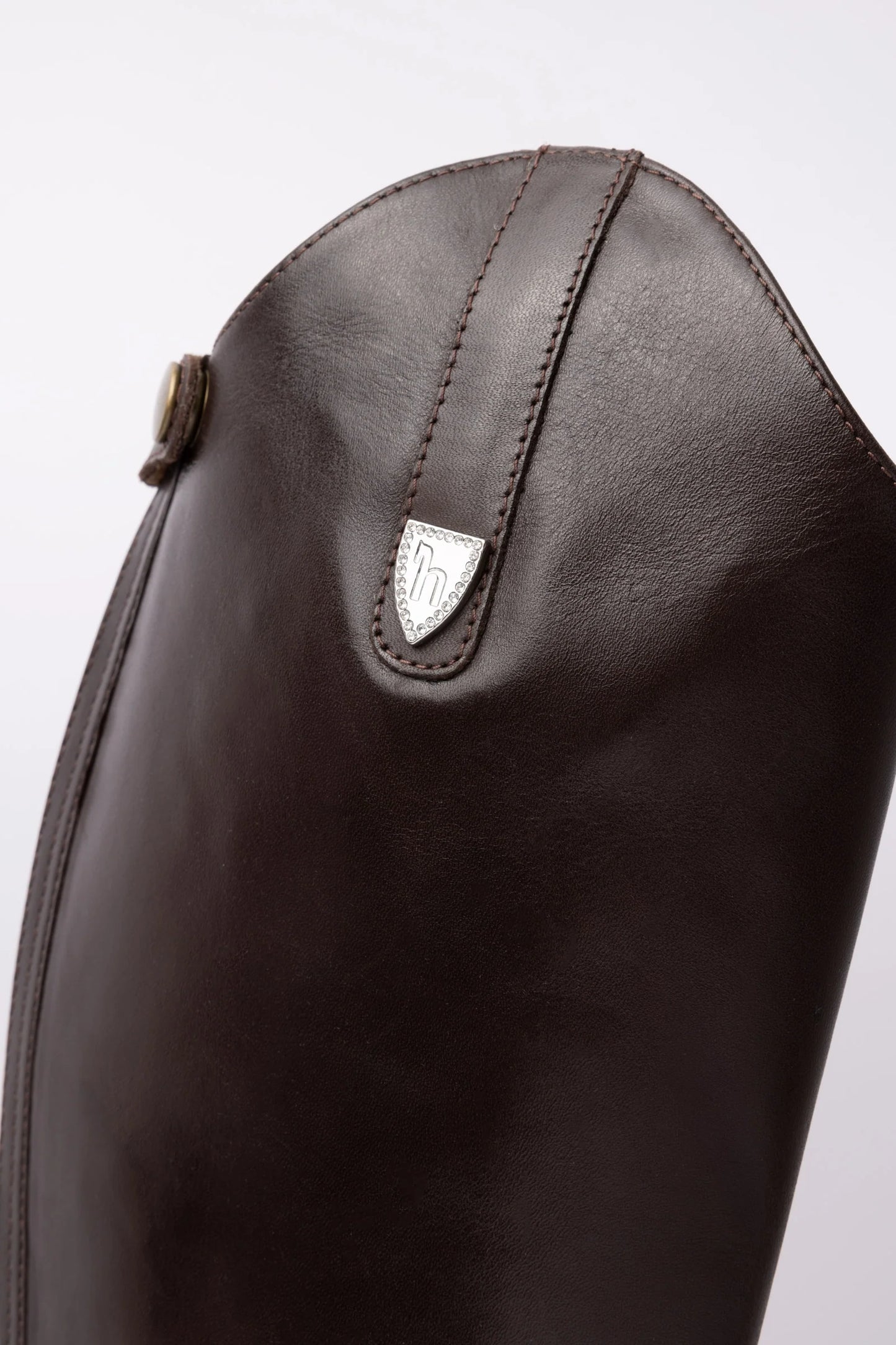 Horze oficerki z naturalnej skóry Winslow, brązowe