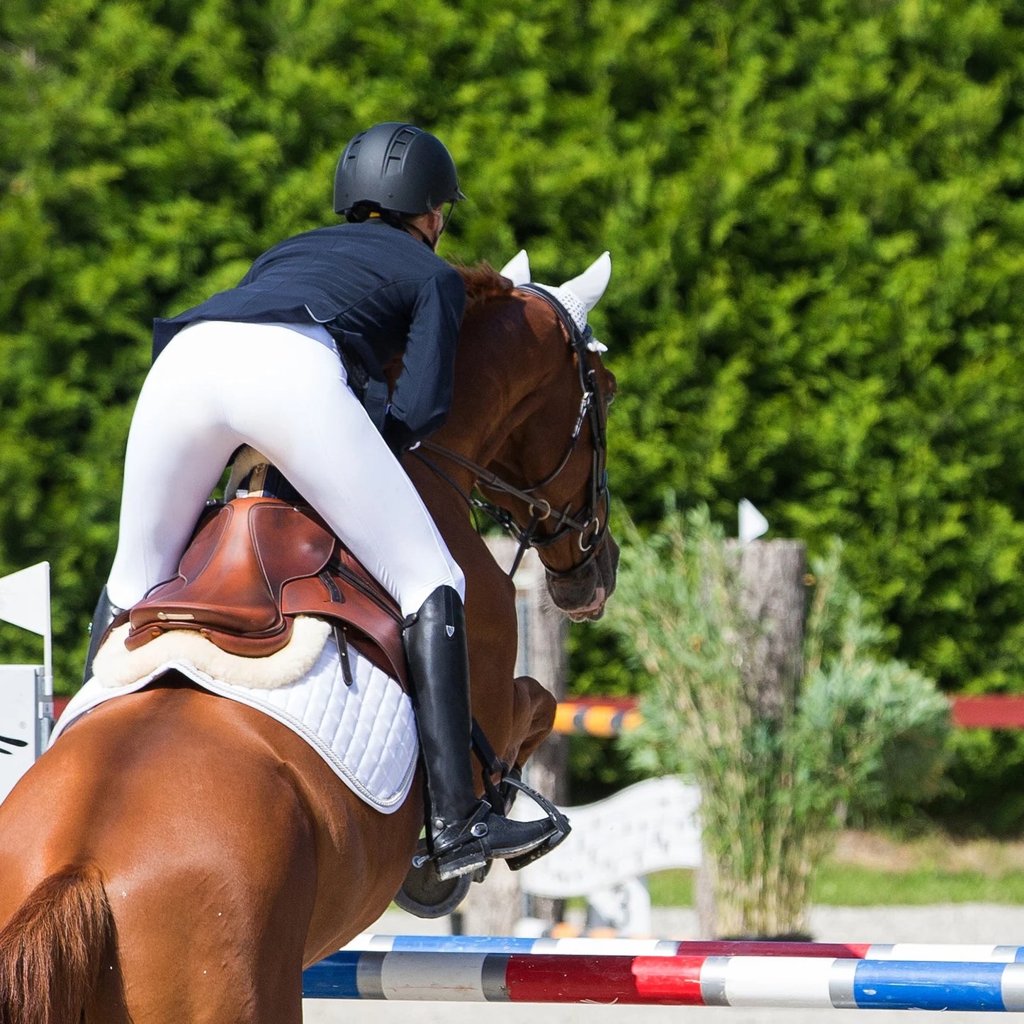 Horze oficerki z naturalnej skóry Winslow, czarne