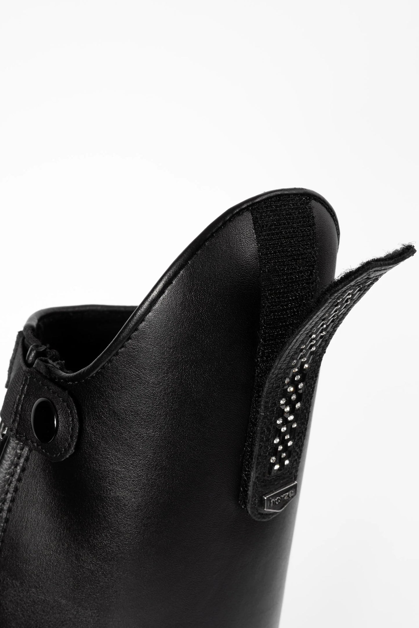 Horze oficerki damskie skórzane Verona, czarne