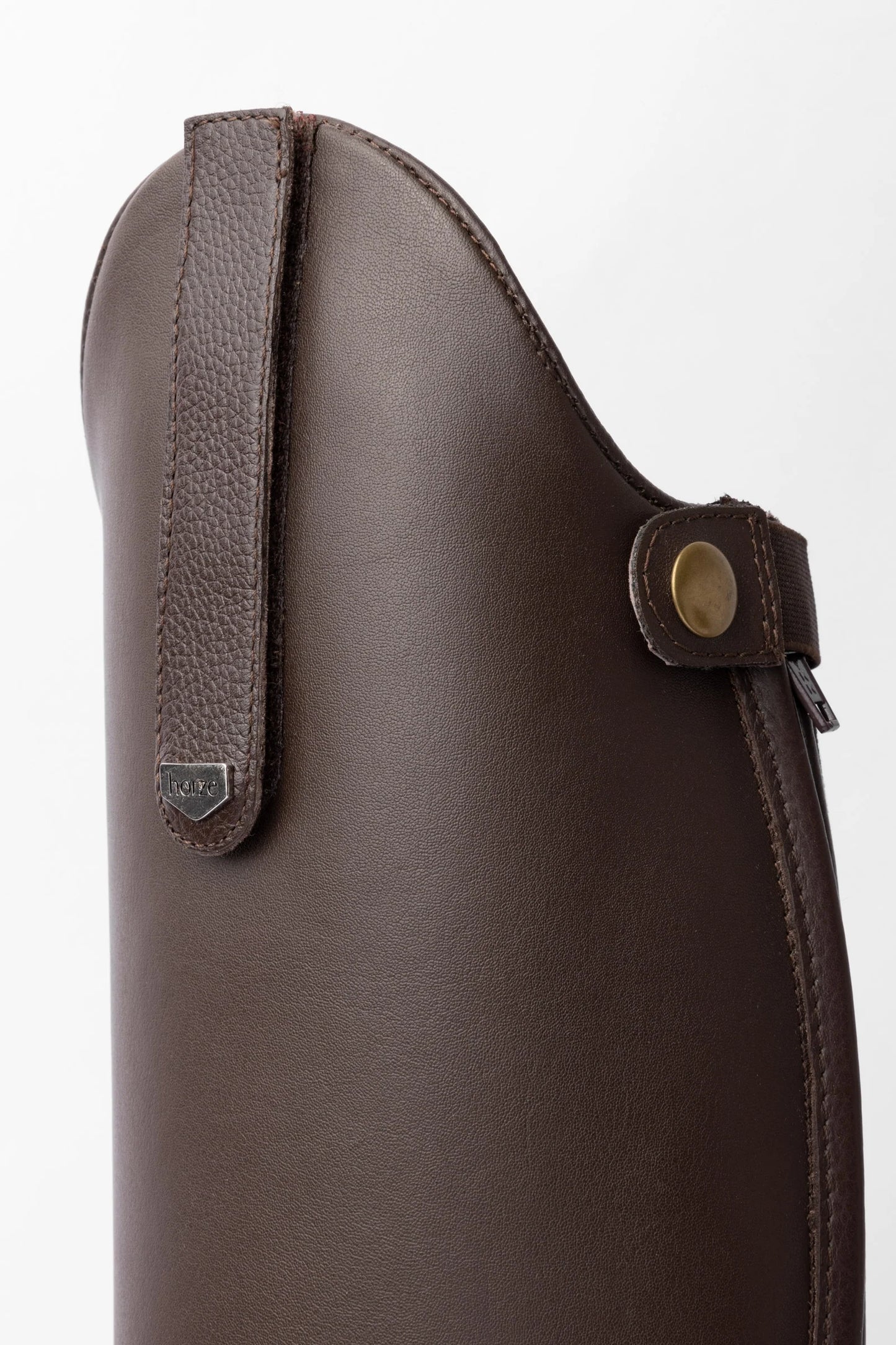 Horze oficerki damskie skórzane Verona, brązowe