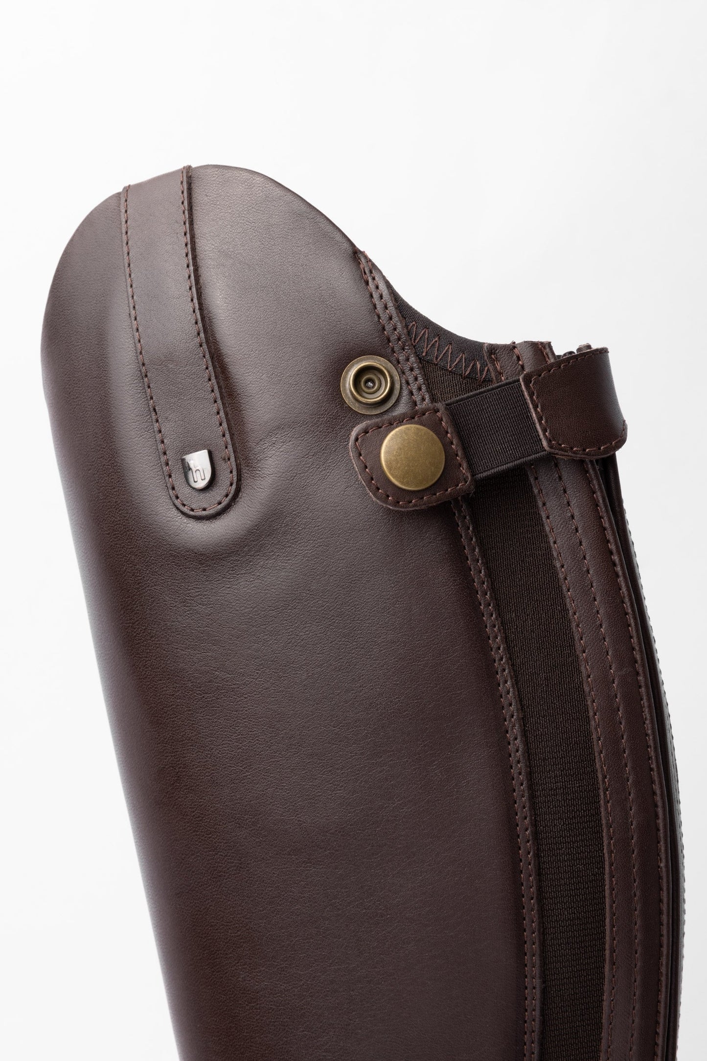 Horze oficerki damskie skórzane Genève, brązowe