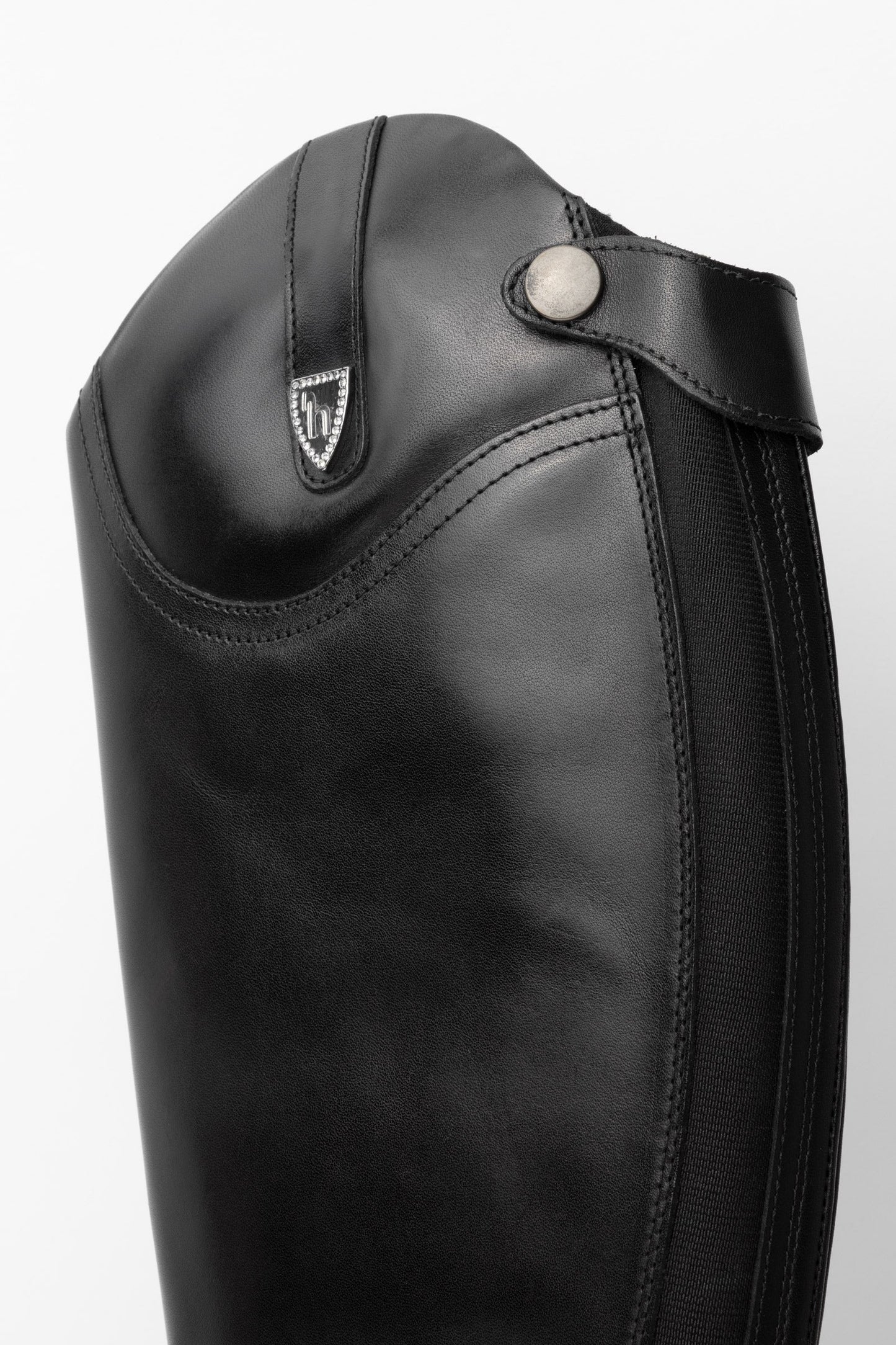 Horze oficerki damskie skórzane Duvall, czarne