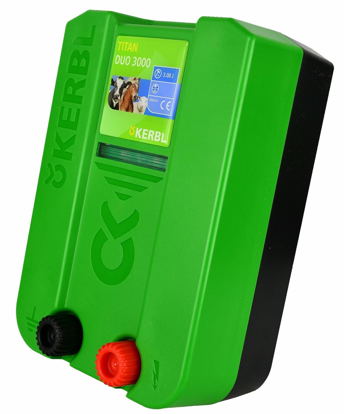 Kerbl elektryzator uniwersalny TITAN DUO 3000, dla koni, bydła, owiec i kóz, 3,0 J