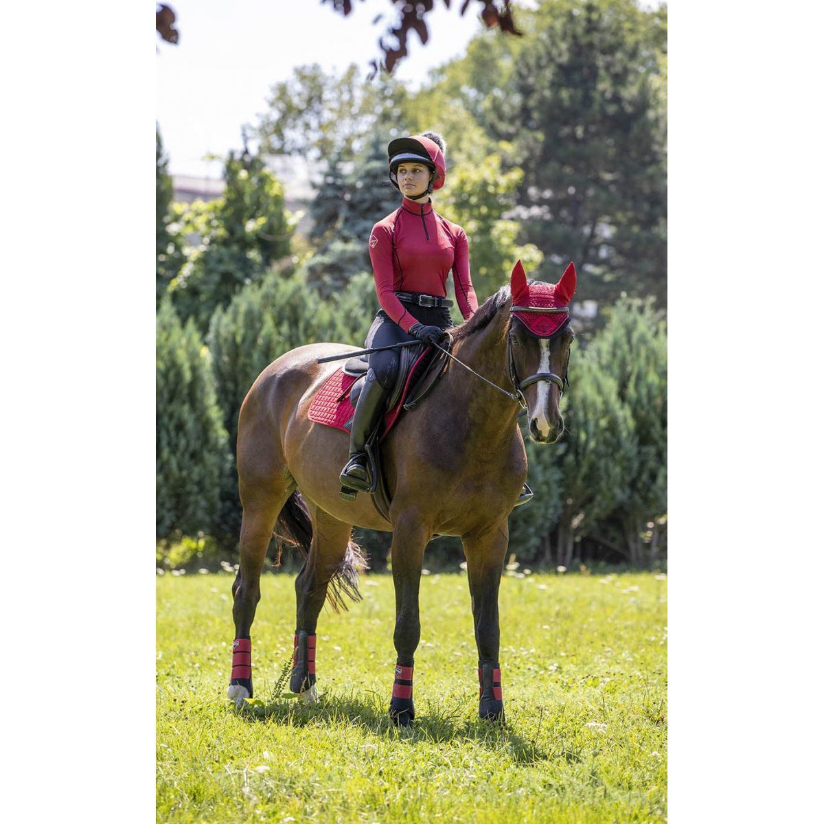 LeMieux czaprak Suede CC, Chilli 24h