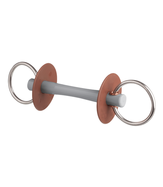 Beris wędzidło proste "Comfort Bar" 18mm, kółka 6cm