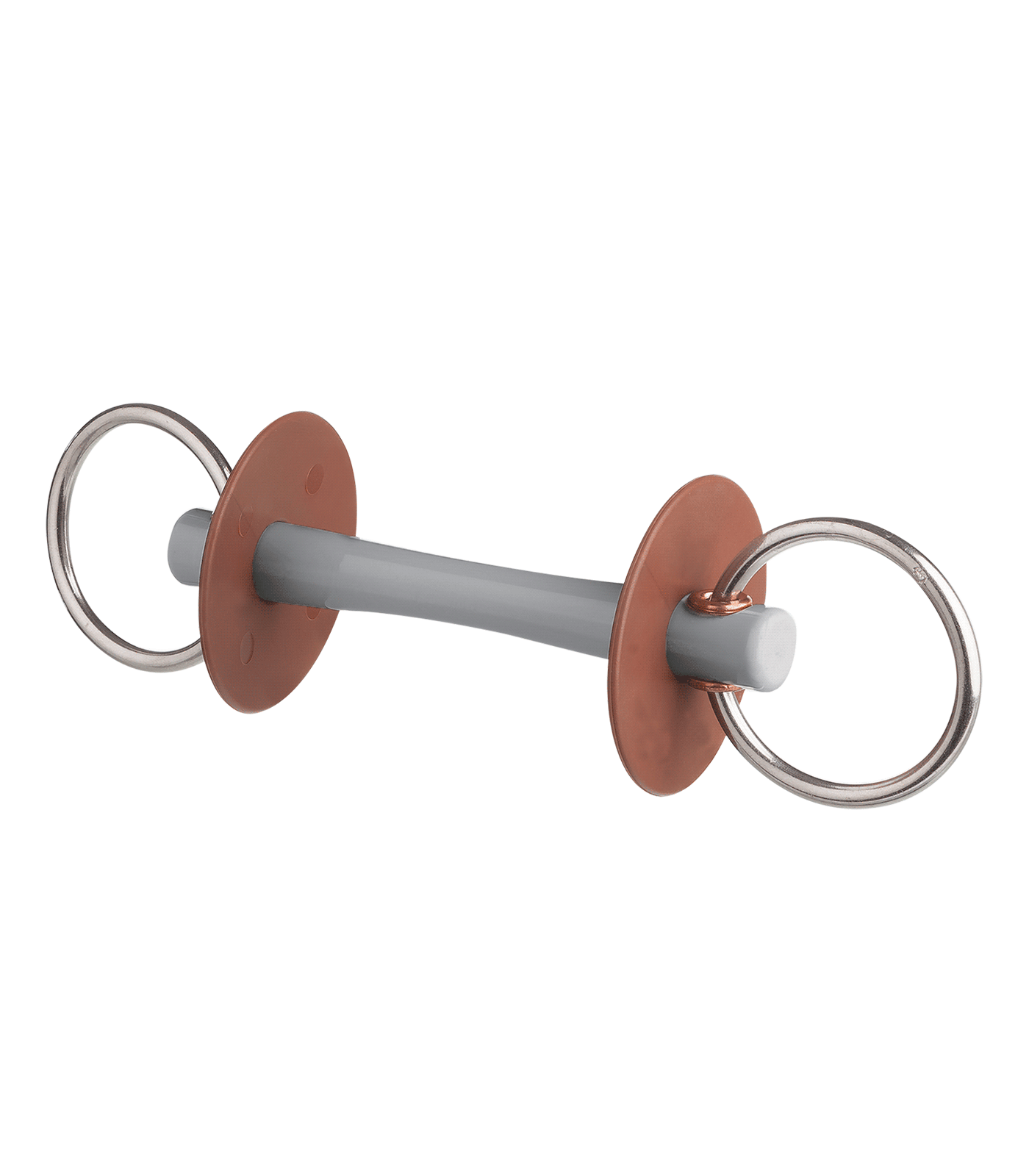 Beris wędzidło proste "Comfort Bar" 15mm, kółka 7,5cm