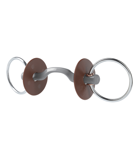 Beris wędzidło językowe 15mm, kółka 7,5cm
