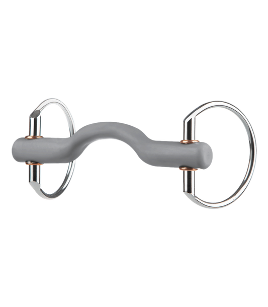 Beris wędzidło oliwkowe językowe 18mm