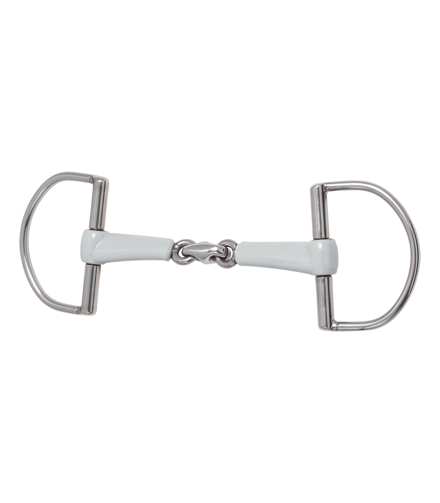 Beris wędzidło D-ring podwójnie łamany MEDIUM 18mm
