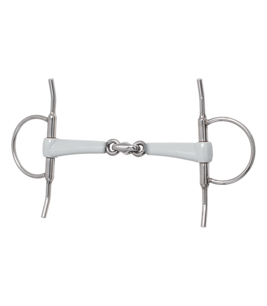 Beris wędzidło z wąsami podwójnie łamane MEDIUM 18mm