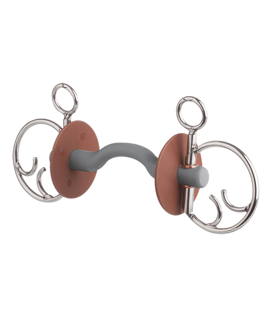 Beris wędzidło językowe Kimblewick SOFT 18mm 24h
