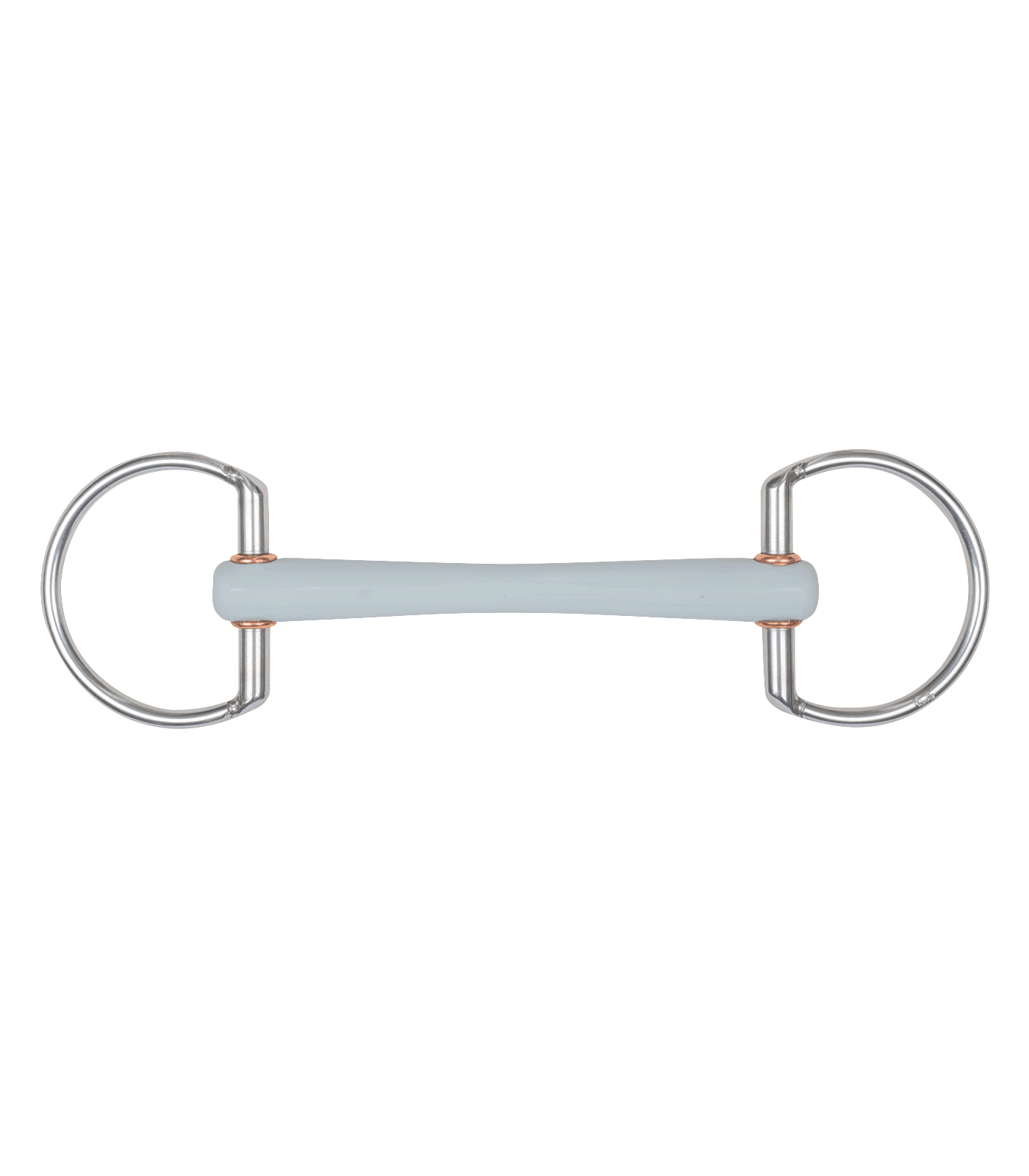 Beris wędzidło oliwkowe proste „Comfort Bar” SOFT 15mm, kółka 6cm