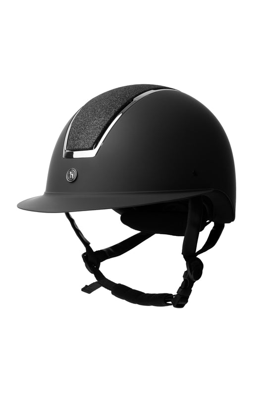 Horze kask Monarch Metallic II Glitter Black 24h