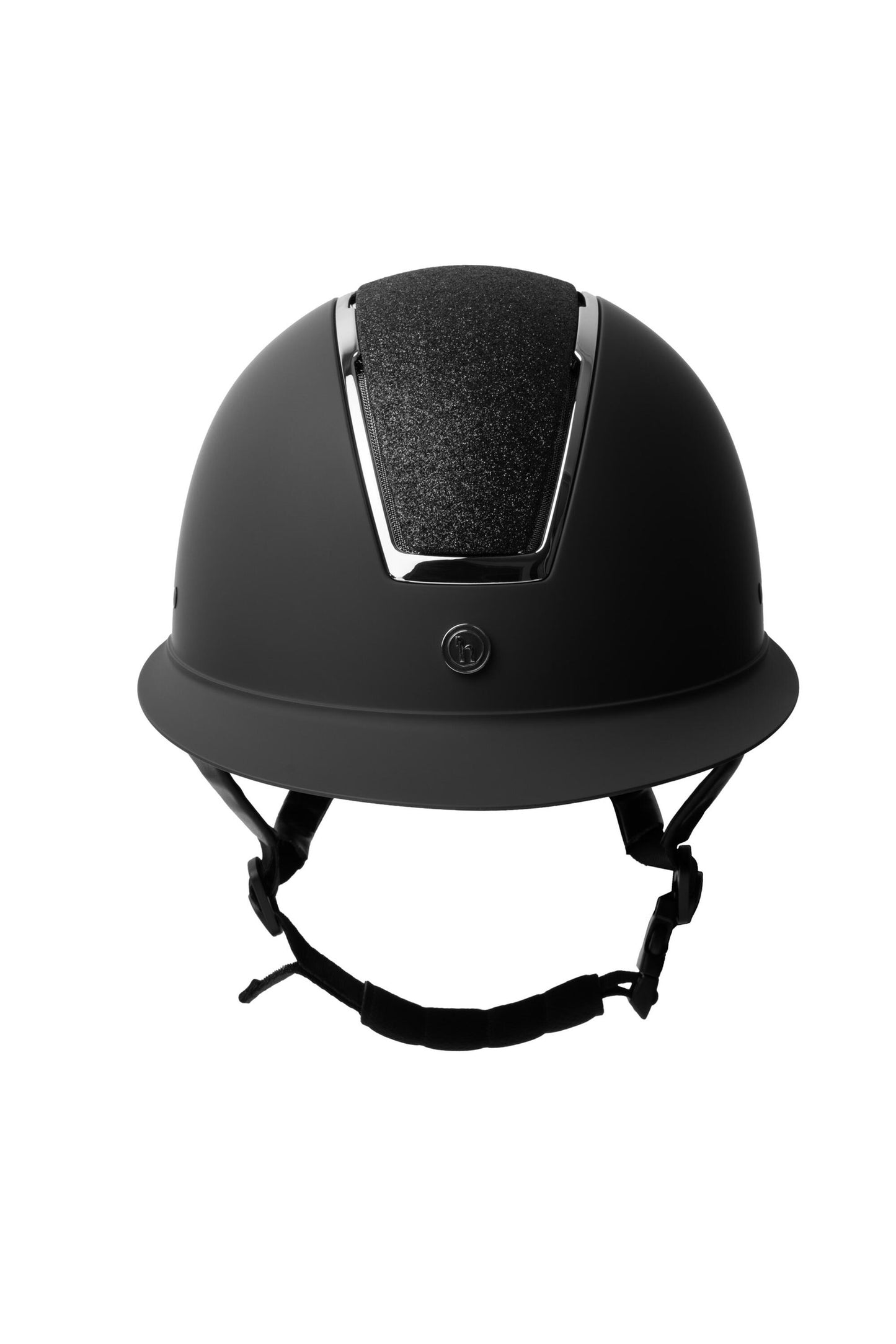 Horze kask Monarch Metallic II Glitter Black 24h