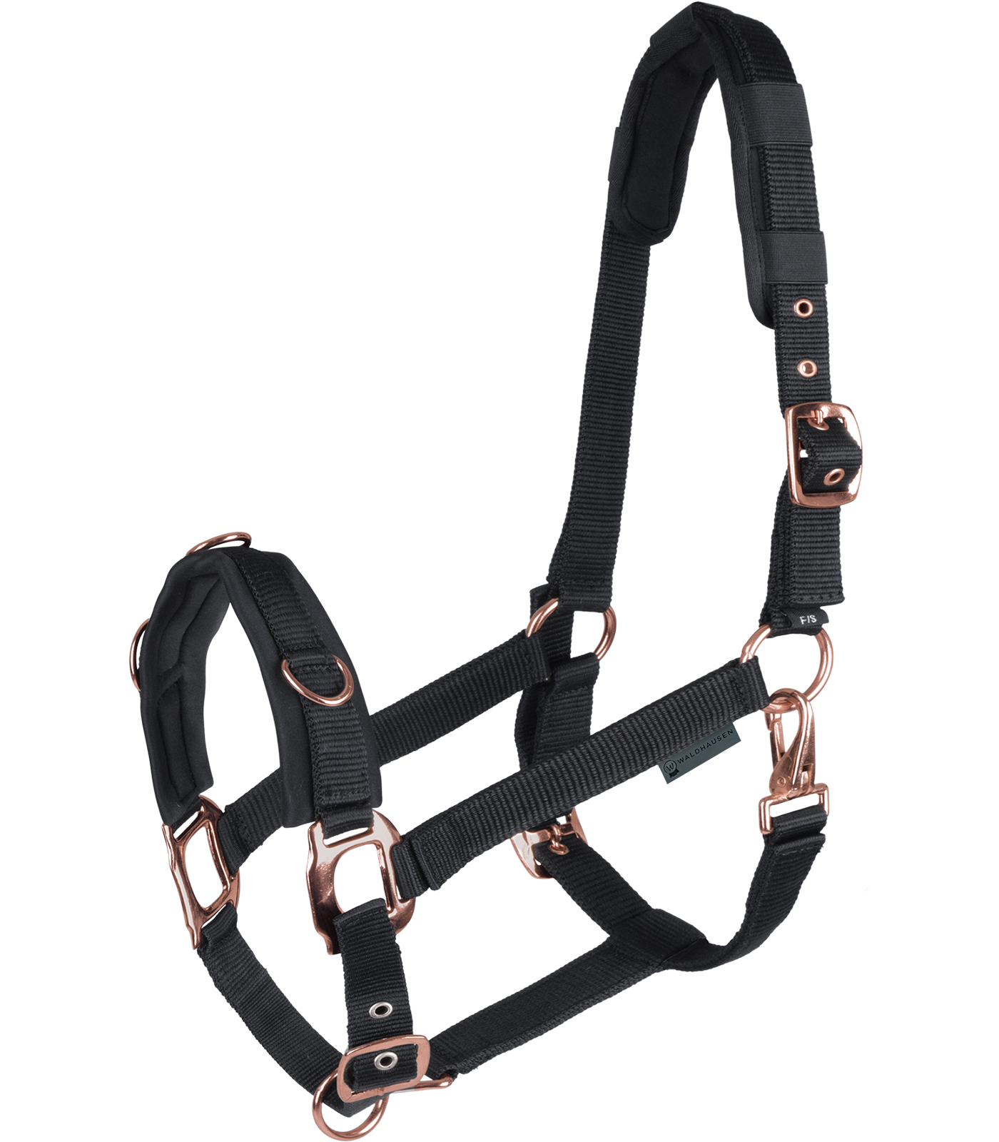 Waldhausen kawecan nylonowy z podszyciem Rose, czarny 24h