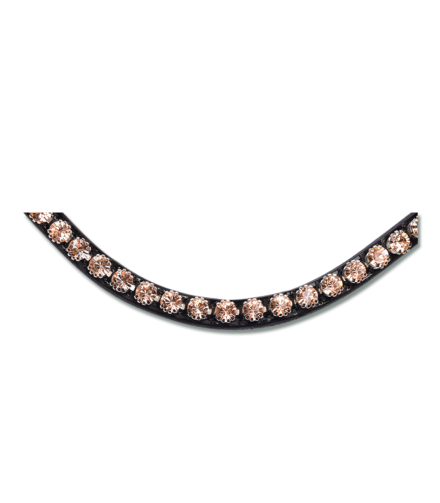 Waldhausen ogłowie X-line Rose, czarne 24h