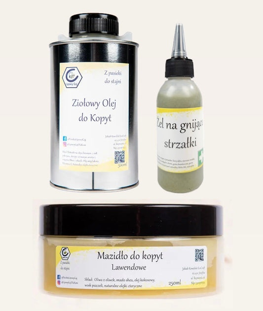 Zestaw promocyjny: Lipowy Gaj preparaty do pielęgnacji kopyt 24h
