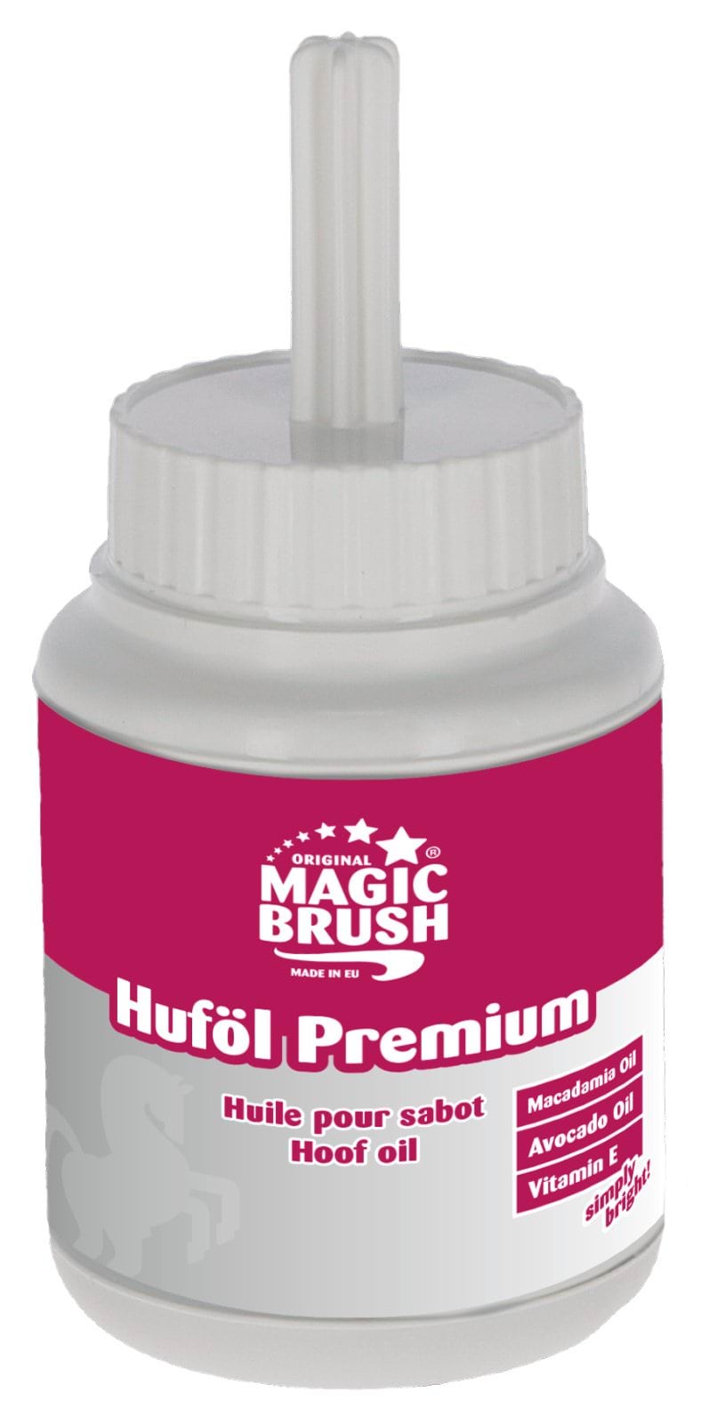MagicBrush olej do kopyt z pędzelkiem Premium 425ml 24h