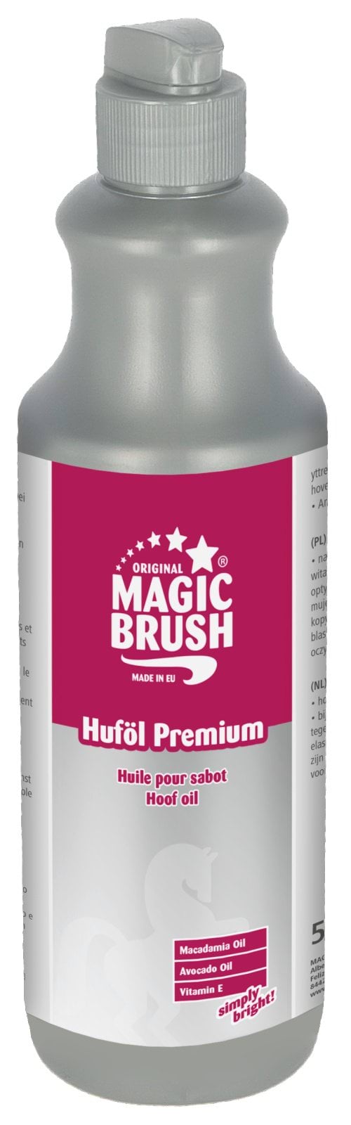 MagicBrush olej do kopyt Premium 500ml 24h