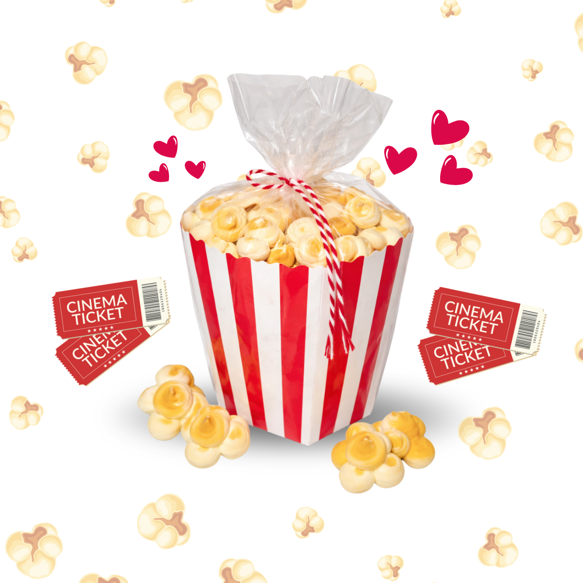 Candy Horse beziki Foodie „Popcorn” 24h