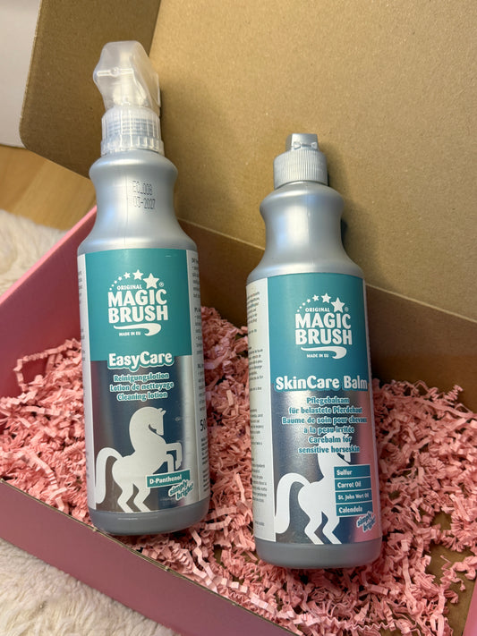 Zestaw promocyjny: MagicBrush preparaty do pielęgnacji skóry konia i sierści 24h